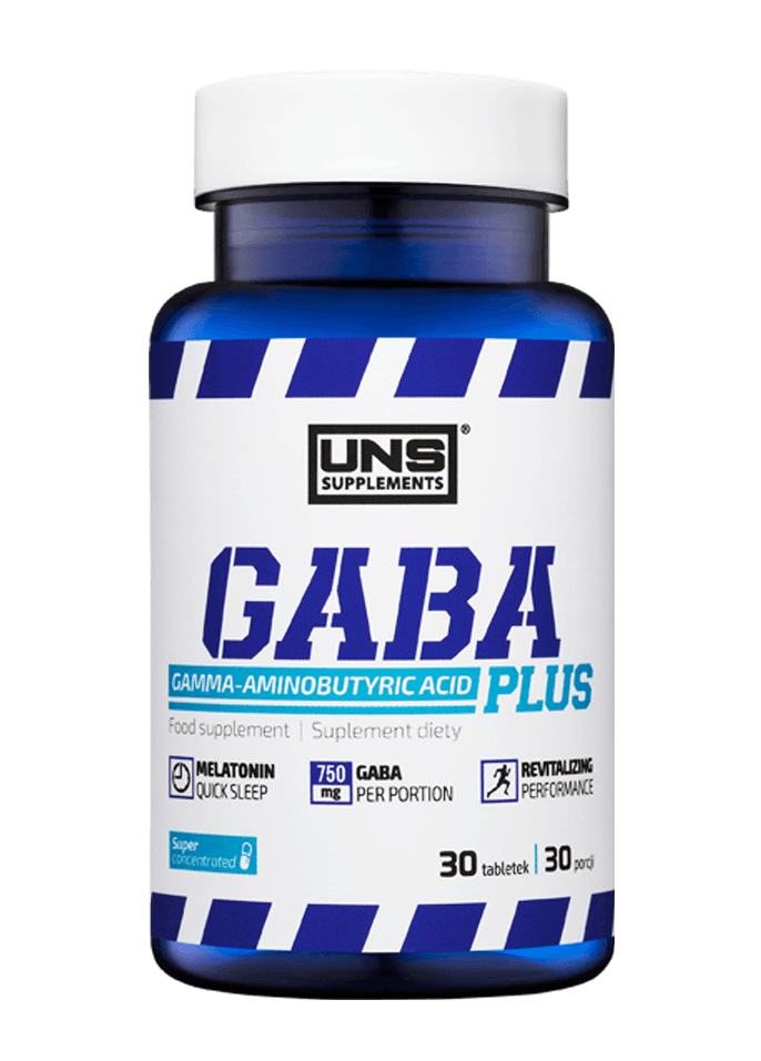 GABA Plus, 30 pcs, UNS. Special supplements. 