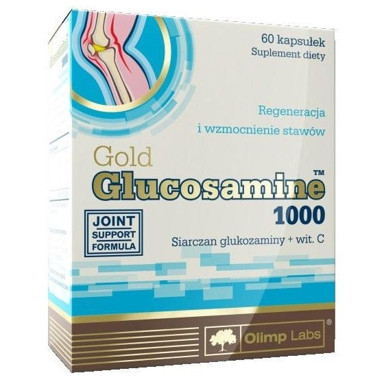 Харчова добавка Olimp Labs Gold Glucosamine 1000 60 caps,  ml, Olimp Labs. For joints and ligaments. General Health Ligament and Joint strengthening 
