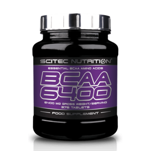 BCAA Scitec BCAA 6400, 375 таблеток,  ml, Scitec Nutrition. BCAA. Weight Loss recuperación Anti-catabolic properties Lean muscle mass 