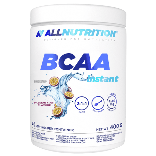 БЦАА AllNutrition BCAA Instant (400 г) алл нутришн Maracuja,  мл, AllNutrition. BCAA. Снижение веса Восстановление Антикатаболические свойства Сухая мышечная масса 