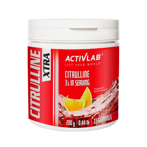 Аминокислота Activlab Citrulline Xtra, 200 грамм Лимон,  мл, ActivLab. Аминокислоты. 