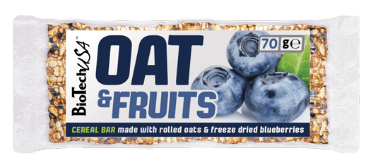 Oat&Fruits, 70 g, BioTech. Bar. 