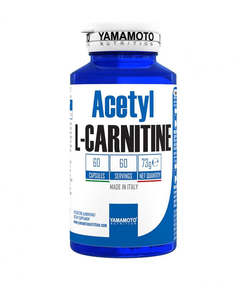 Ацетил Л-карнитин Yamamoto nutrition Acetyl L-Carnitine 1000mg - 60caps ямамото,  мл, Yamamoto Nutrition. L-карнитин. Снижение веса Поддержание здоровья Детоксикация Стрессоустойчивость Снижение холестерина Антиоксидантные свойства 