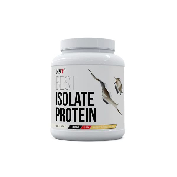 Протеин MST Best Isolate Protein, 510 грамм Ваниль,  ml, MST Nutrition. Protein. Mass Gain recovery Anti-catabolic properties 