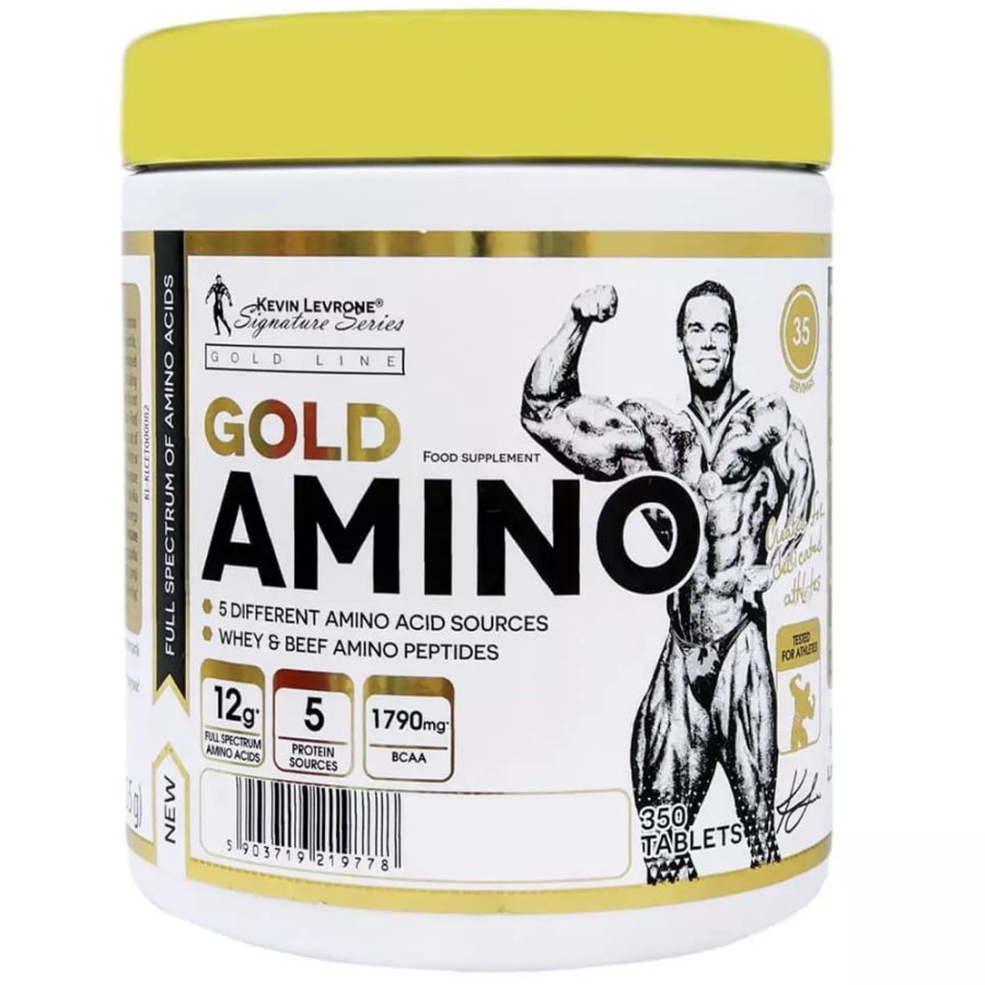 Аминокислота Kevin Levrone Gold Amino, 350 таблеток,  ml, Kevin Levrone. Aminoácidos. 
