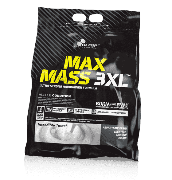 Гейнер Olimp Labs MAX Mass 3XL 6000 g,  ml, Olimp Labs. Ganadores. Mass Gain Energy & Endurance recuperación 