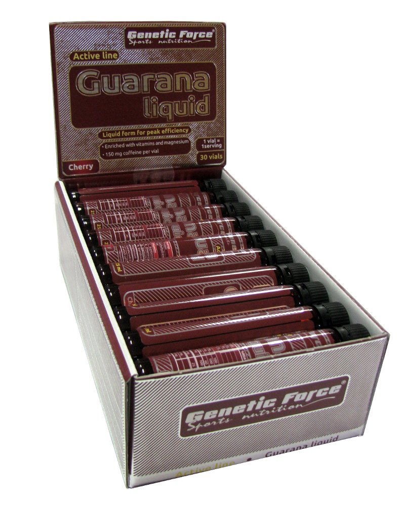 Guarana Liquid, 750 мл, Genetic Force. Гуарана. Снижение веса Энергия и выносливость Уменьшение аппетита Увеличение силы 