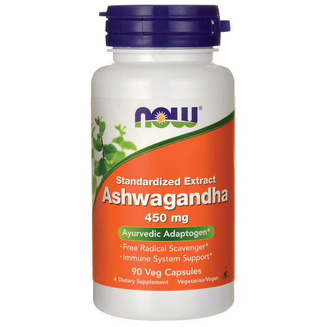 Now Ashwagandha (Ашваганда) 450 mg NOW Foods 90 Veggie Caps, , 
