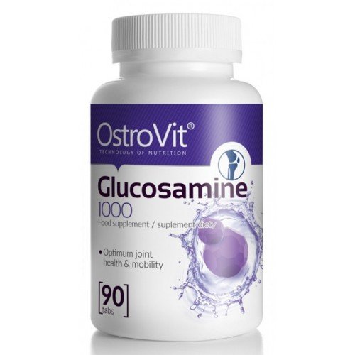 Glucosamine 1000, 90 шт, OstroVit. Глюкозамин. Поддержание здоровья Укрепление суставов и связок 