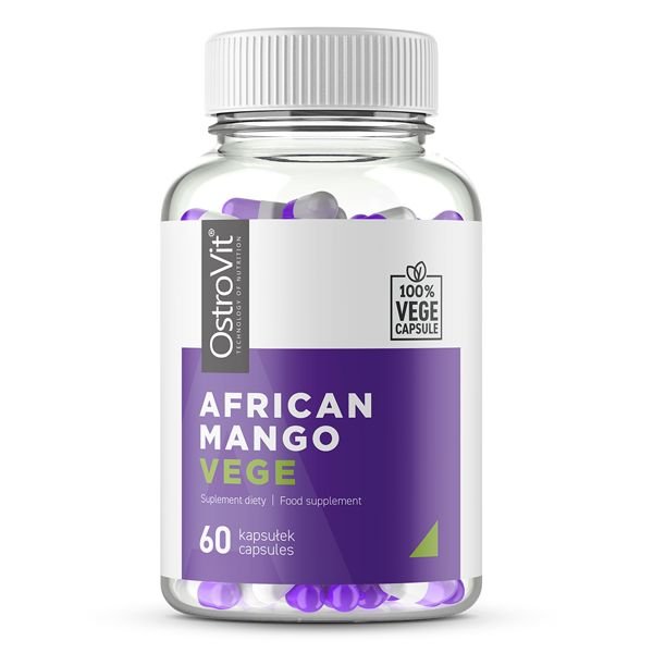 Натуральная добавка OstroVit Vege African Mango, 60 вегакапсул,  мл, OstroVit. Hатуральные продукты. Поддержание здоровья 