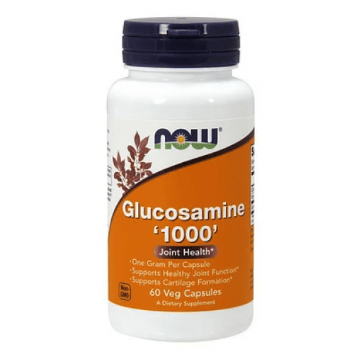 NOW Foods Glucosamine 1000 mg 60 caps,  мл, Now. Хондропротекторы. Поддержание здоровья Укрепление суставов и связок 