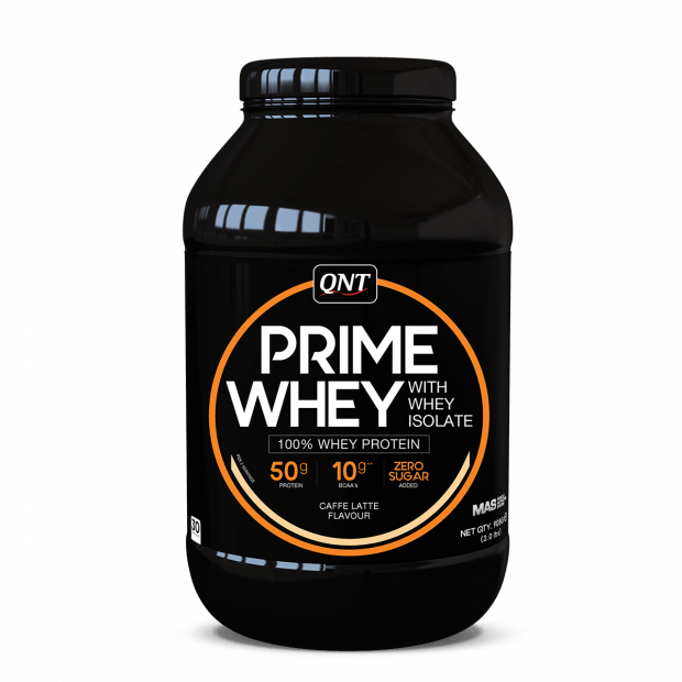 Сывороточный протеин концентрат QNT Prime Whey (2 кг) кюнт Caffe Latte,  ml, QNT. Whey Concentrate. Mass Gain recovery Anti-catabolic properties 