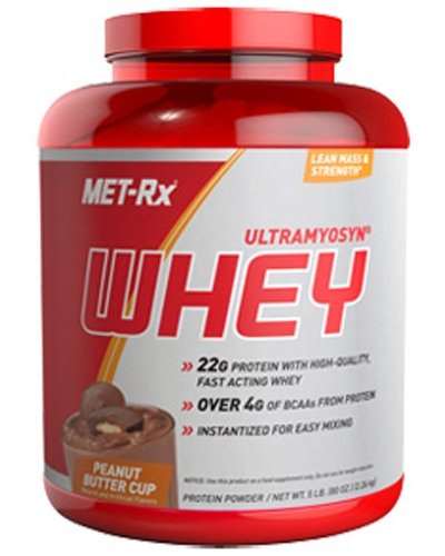 Ultramyosyn Whey, 2270 g, MET-RX. Mezcla de proteínas de suero de leche. 