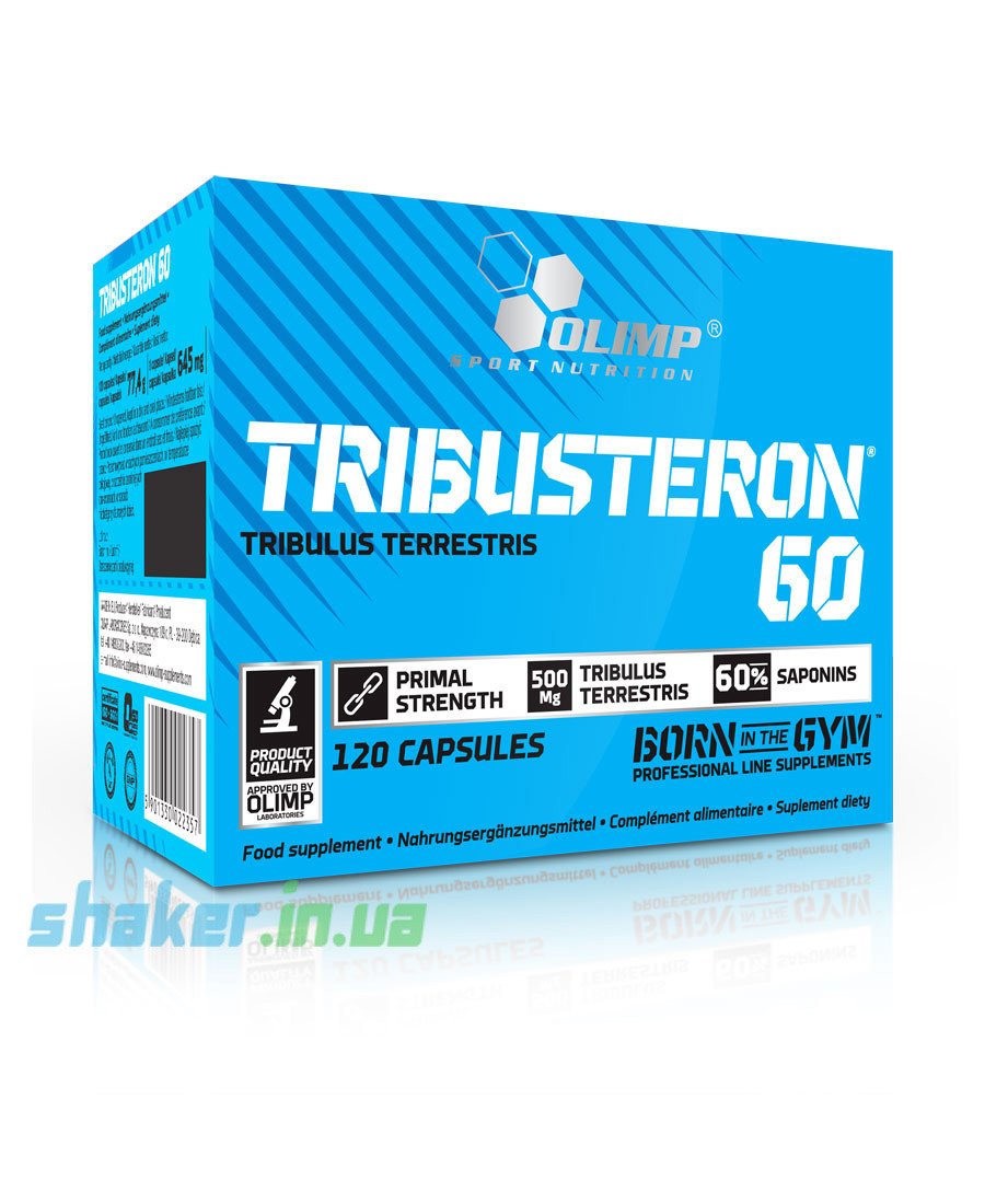 Трибулус террестрис Olimp Tribusteron 60 (120 капс) олимп трибустерон,  мл, Olimp Labs. Трибулус. Поддержание здоровья Повышение либидо Повышение тестостерона Aнаболические свойства 