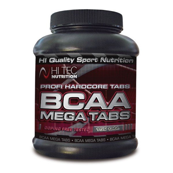 BCAA Mega Tabs, 150 pcs, Hi Tec. BCAA. Weight Loss स्वास्थ्य लाभ Anti-catabolic properties Lean muscle mass 