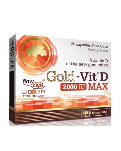 Olimp Labs Gold-Vit D 2000 IU Max, , 30 piezas