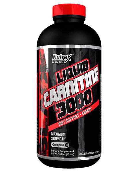 Жиросжигатель Nutrex Research Carnitine Liquid 3000, 473 мл Яблоко,  ml, Nutrend. Fat Burner. Weight Loss Fat burning 