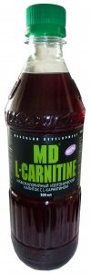 Напиток L-карнитин, 500 ml, MD. Beverages. 