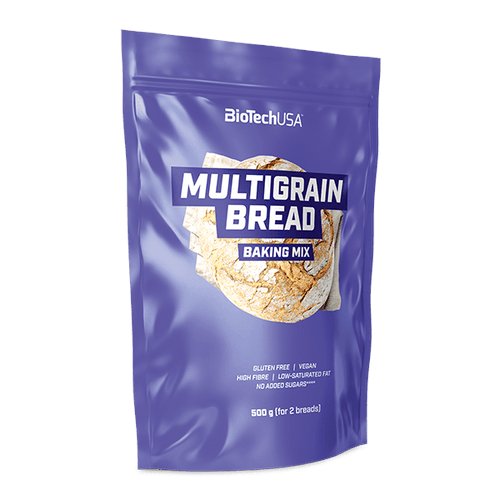 Заменитель питания BioTech Multigrain Bread Baking Mix, 500 грамм,  ml, BioTech. Meal replacement. 