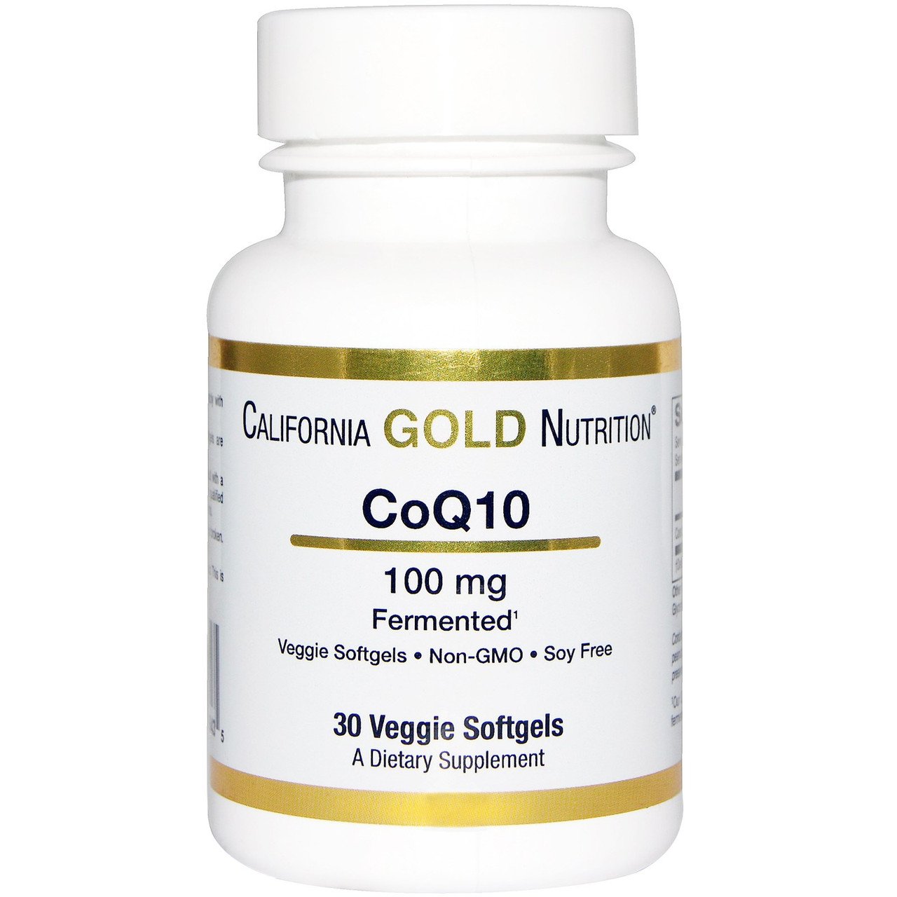 CoQ10 100 mg California Gold Nutrition 30 veggie sofgels,  мл, California Gold Nutrition. Витамины и минералы. Поддержание здоровья Укрепление иммунитета 