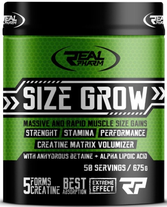 Real Pharm Size Grow, , 675 g