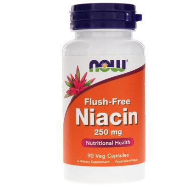 Вітамін NOW Foods Flush-Free Niacin 250 mg 90 VCaps,  ml, Now. Vitamins and minerals. General Health Immunity enhancement 
