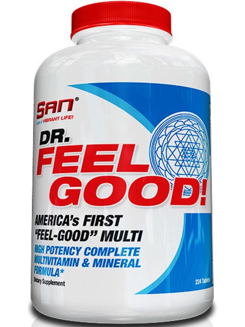 Dr. Feel Good!, 224 шт, San. Витаминно-минеральный комплекс. Поддержание здоровья Укрепление иммунитета 