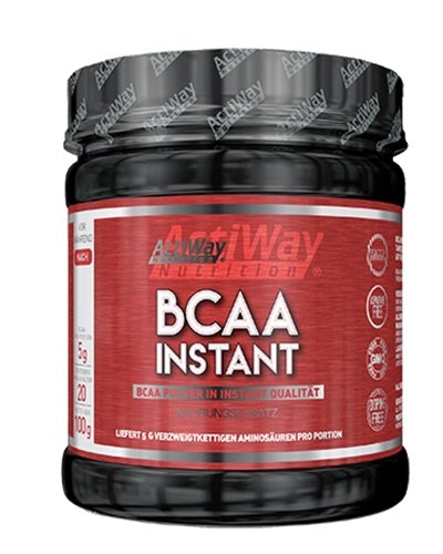 BCAA Instant, 100 г, ActiWay Nutrition. BCAA. Снижение веса Восстановление Антикатаболические свойства Сухая мышечная масса 