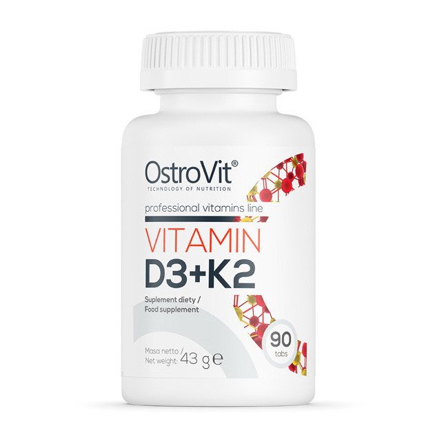 OstroVit Витамин D3 + K2 OstroVit Vitamin D3 + K2 90 таблеток, ,