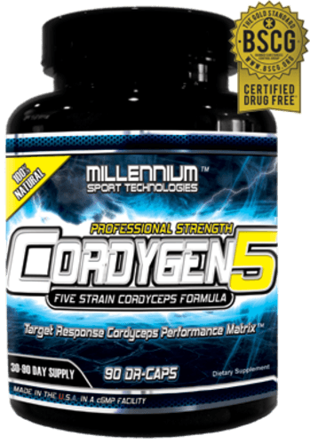 Cordygen5, 90 piezas, Millennium Sport Technologies. Suplementos especiales. 
