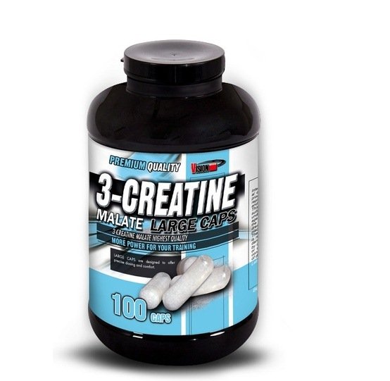 Vision Nutrition 3-Creatine Malate Large Caps, , 100 шт