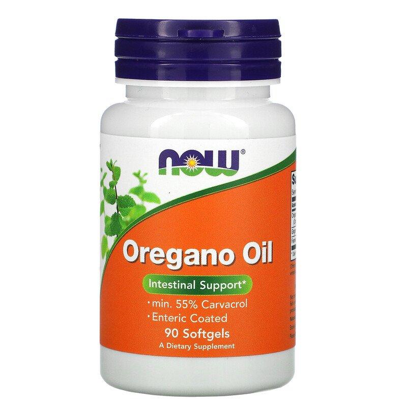 NOW Foods Oregano Oil 90 Softgels,  мл, Now. Спец препараты. 