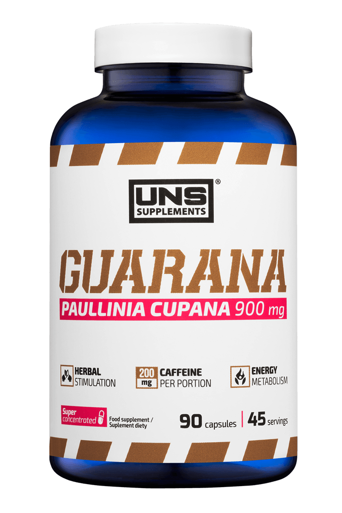 Guarana, 90 шт, UNS. Гуарана. Снижение веса Энергия и выносливость Уменьшение аппетита Увеличение силы 