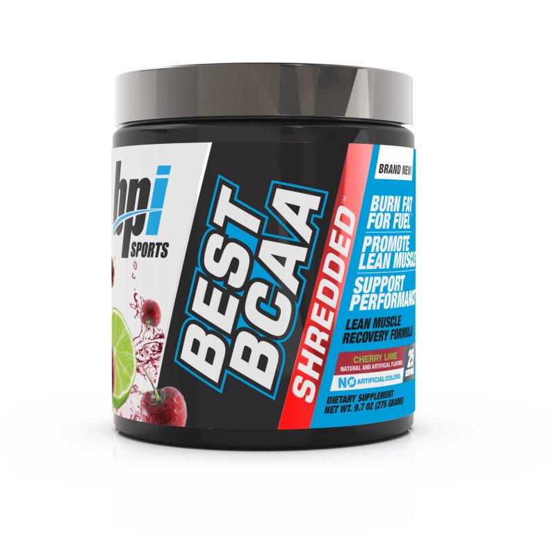 BCAA BPI Sports BEST BCAA Shredded, 275 грамм Вишня-лайм,  ml, BPi Sports. BCAA. Weight Loss recovery Anti-catabolic properties Lean muscle mass 