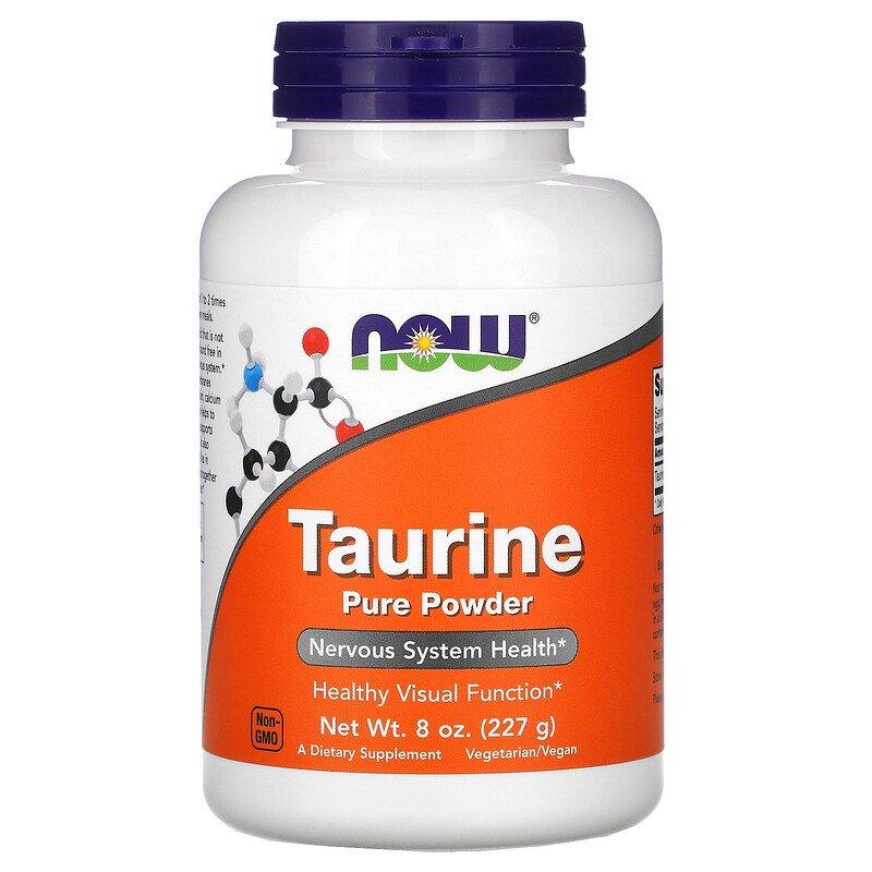 Аминокислота NOW Foods Taurine Pure Powder 227 g,  ml, Now. Amino Acids. 
