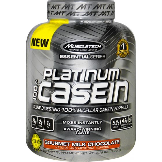 Platinum 100% Caseine, 1660 g, MuscleTech. Casein. Weight Loss 