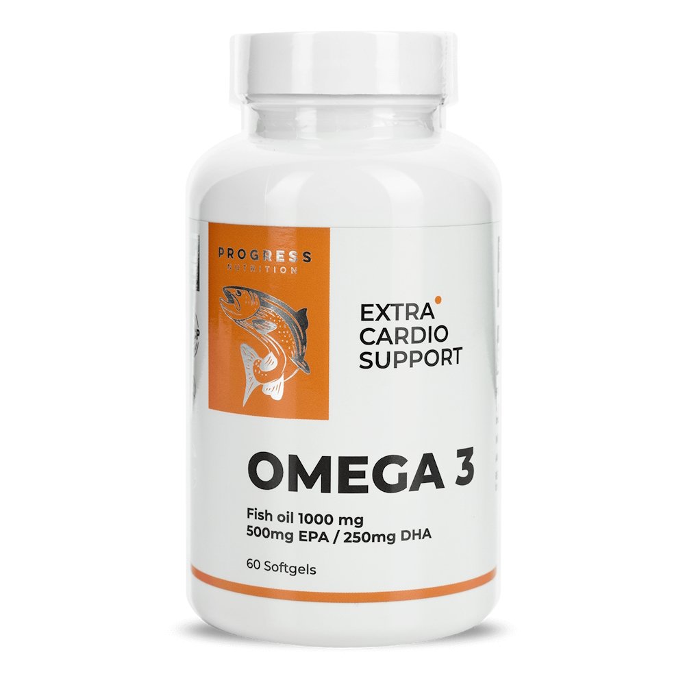 Progress Nutrition Жирные кислоты Progress Nutrition Omega 3 Extra, 60 капсул, , 