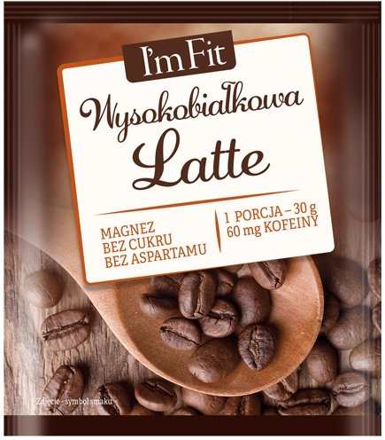 Wysokobialkowa Latte, 30 g, ActivLab. Meal replacement. 