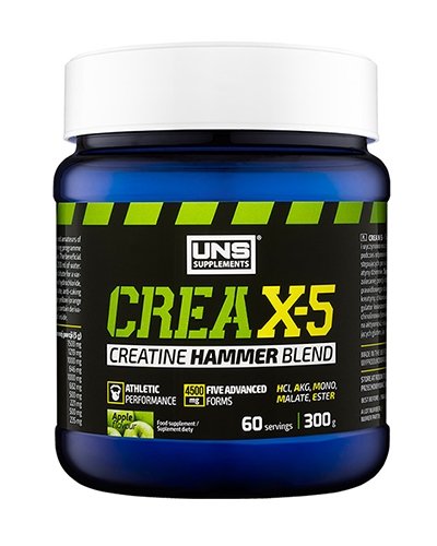 Crea X-5, 300 g, UNS. Different forms of creatine. 