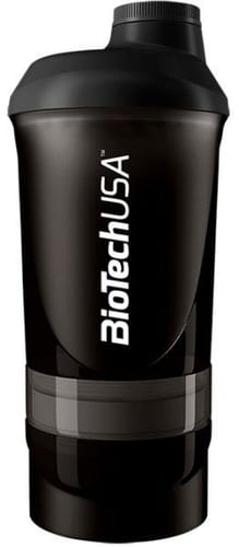 BioTech Shaker Wave+ 3 in 1 Black, 500 ml, BioTech. Agitadores. 