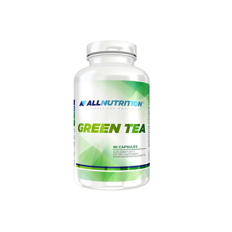 AllNutrition Жиросжигатель AllNutrition Adapto Green Tea, 90 капсул, , 