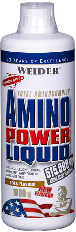 Amino Power Liquid, 1000 мл, Weider. Аминокислотные комплексы. 