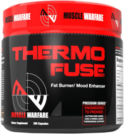 Thermofuse, 200 шт, Muscle Warfare. Термогеники (Термодженики). Снижение веса Сжигание жира 