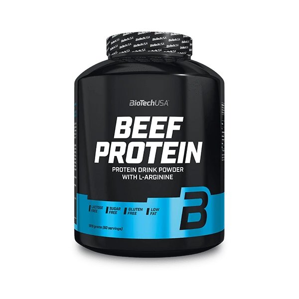 Протеин BioTech Beef Protein, 1.8 кг Клубника,  мл, BioTech. Протеин. Набор массы Восстановление Антикатаболические свойства 