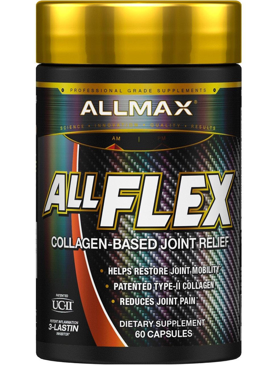 Хондропротектор All Max Nutrition All FLEX (60 капс) алл макс,  ml, AllMax. For joints and ligaments. General Health Ligament and Joint strengthening 