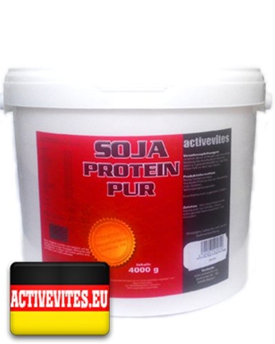 Soja Protein Pur, 4000 g, Activevites. Proteína de soja. 