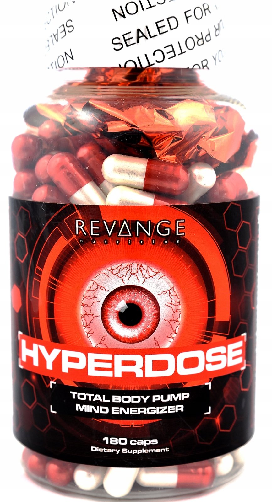 HYPERDOSE, 180 ml, Revange. Pre Workout. Energy & Endurance 