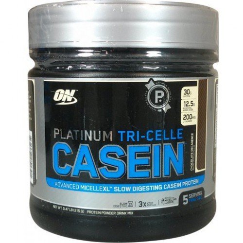 Platinum Casein , 215 g, Optimum Nutrition. Caseína. Weight Loss 