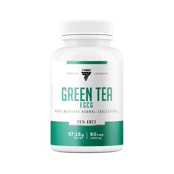 Trec Nutrition Натуральная добавка Trec Nutrition Green Tea EGCG, 90 капсул, , 