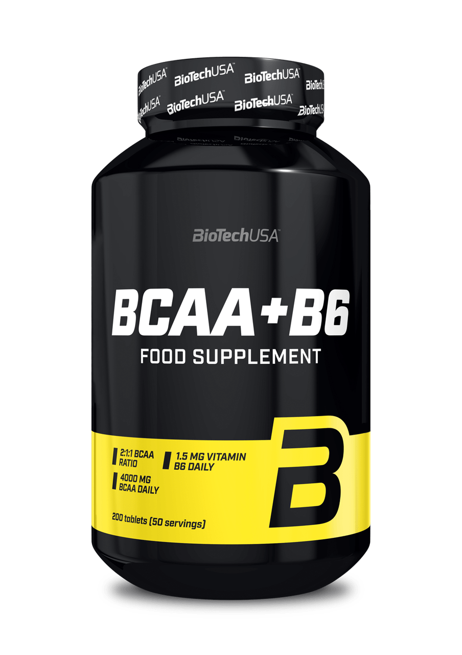 BioTech БЦАА Biotech BCAA + B6 (200 таблеток) биотеч +б6, , 200 